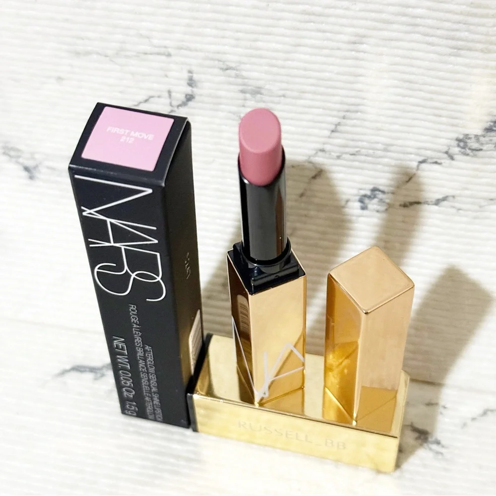 NARS Afterglow Sensual Shine Lipstick in Color First Move (Ballerina Pink)